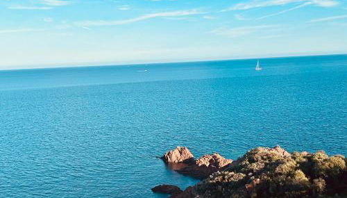 Cap Esterel - Duplex avec 2 terrasses dont une tropezienne, piscines et loisirs - Foto 5