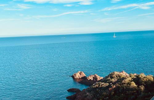 Cap Esterel - Duplex avec 2 terrasses dont une tropezienne, piscines et loisirs - Foto 5