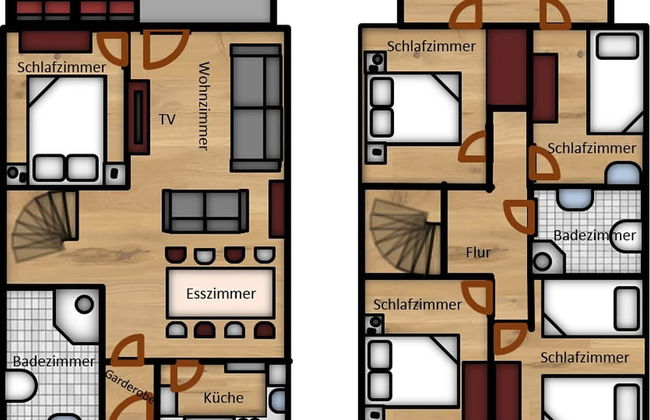 Seepark Kirchheim Ferienhaus bei Diane - Foto 31