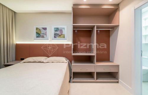 306 Bl 03 - WaldGarten Bombinhas - 50 m do Mar e Frente Avenida - Condomínio de Alto Padrão - Piscina - Academia - Salão de jogos - Foto 11