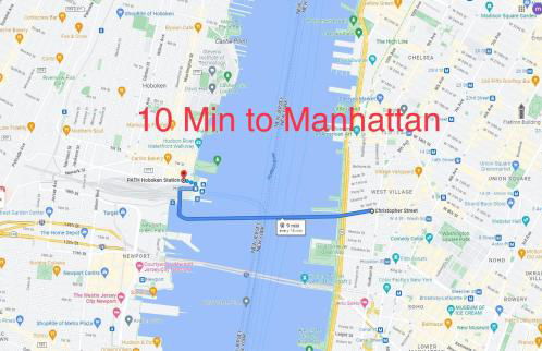 10Min to NYC - 2BR/2.5Bath-3Beds-Free Parking-No Chores - Foto 7