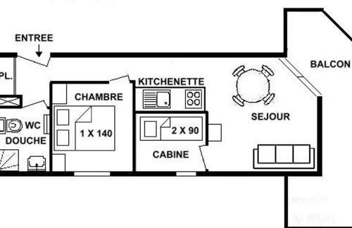 Appartement 2 pièces pour 4 personnes aux Saisies - FR-1-594-168 - Foto 3