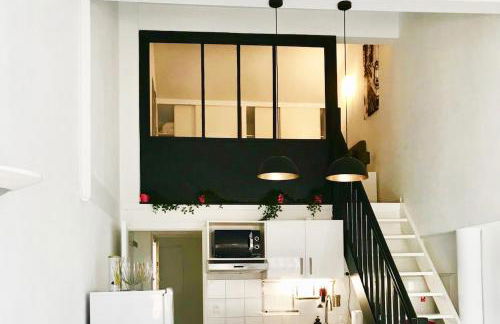 Loft sous les toits lumineux - Capitole-Daurade-Esquirol - Wifi - Foto 15