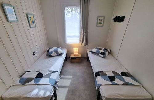 Chalet 19 Cosy bord de Lac, dans domaine avec piscine couverte accueil 4 voyageurs LOUMAELOU - Foto 11