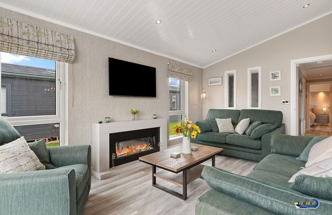 Trevelyn Lodge - Luxury Lodge Hot Tub Close to Beach - Foto 4