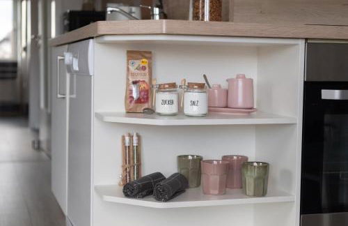 fuldaliebe - Helle Ferienwohnung mit Küche, Parkplatz, WLAN, Self Check-in - Foto 31