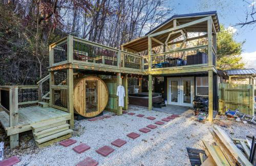 Spring Retreat Sauna, Hot Tub & Rooftop Firepit - Foto 13