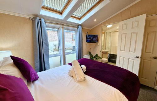 Hot Tub Lodge, Panoramic Views & Free Golf, Dog Friendly - Foto 38