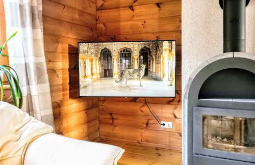 Gemütliches Blockhaus am Wald mit großem Garten - Foto 8