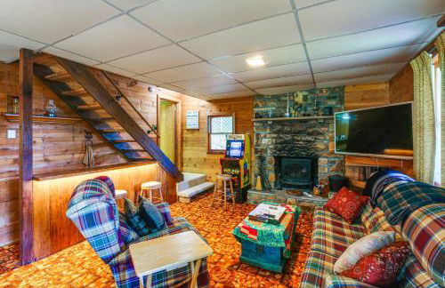 Deck, Fire Pit, Games Family Escape Near Boone - Foto 20