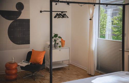 NOOQA Duisburg - 'Exklusives Design Apartment' - Parkplatz, Balkon, Nespresso - 6 Personen - 85qm - Photo 51