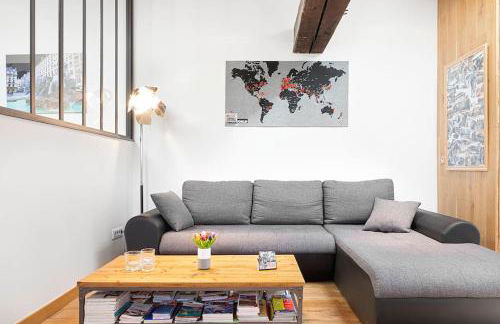 Loft élégant climatisé, Centre-ville Lyon Terreaux - Foto 13