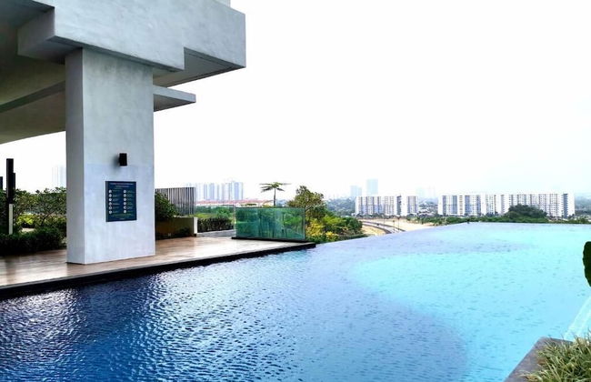 Mid Valley Megamall View Southkey Mosaic 3BR 2FREE By Natol - Foto 9