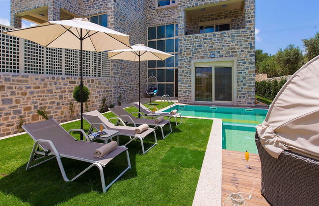 Blue Stone Pool Villa Crete Sea View - Photo 20