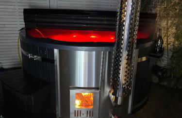 Caban Y Tan Ffawydd Luxury couples retreat with private Wood Fired Hot Tub - Foto 31