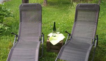 Ferienwohnung Am Rosenberg - Photo 3, Garden, sunbed