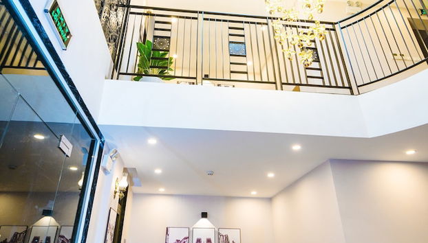 Zona de estar del vestíbulo