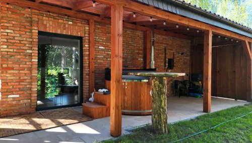 Ceglany Domek z jacuzzi, nad jeziorem, przy lesie - Foto 2