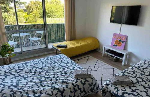 Idéal familles ou pros studio 4 pers à Talence, proche tram et Bordeaux centre - Foto 28