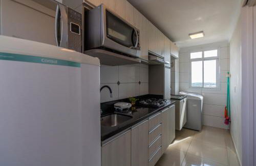 Pôr do sol 18º andar vista da cidade CENTRAL, Garagem NOVO - Foto 13