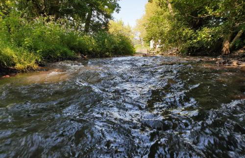 Riverside Cabin - Sleeps 2 - Hottub - Parking - Foto 19