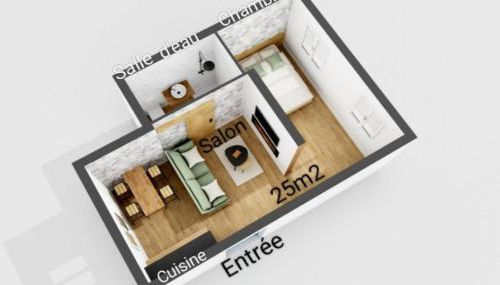 MRODBNB - Appart Neuf - Aperçu Mer - 25m Plage & Resto - Ciné - Cheminée - Popcorn - Foto 4