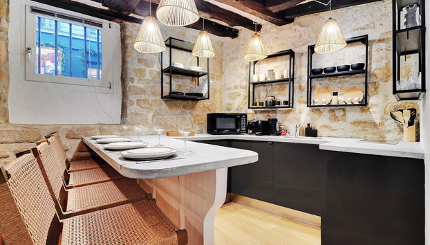 Peaceful Apartment - 1br/4p - Roquette/bastille - Foto 5, Cocina privada