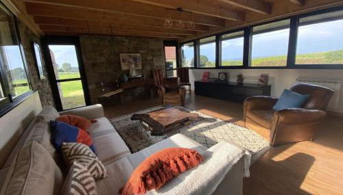 Large farmhouse with garden and sea view for 8 people - Foto 4