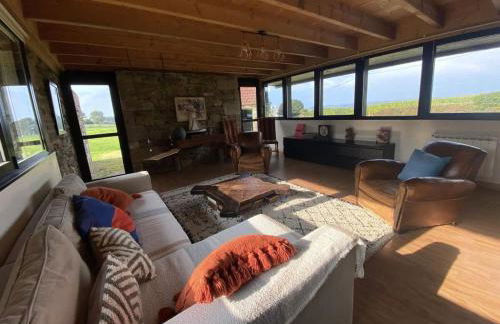 Large farmhouse with garden and sea view for 8 people - Foto 4