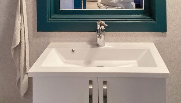 4 Person Holiday Home in Rodby - Foto 3, Baño