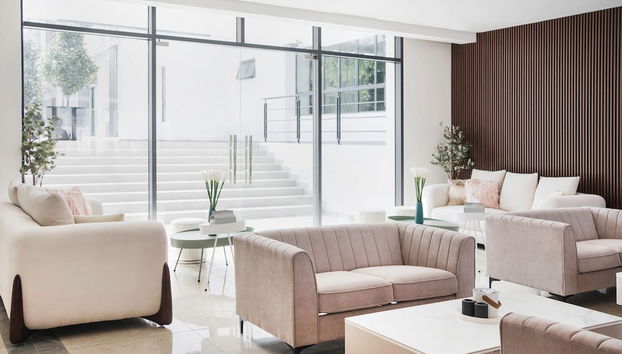 Sitzecke in der Lobby