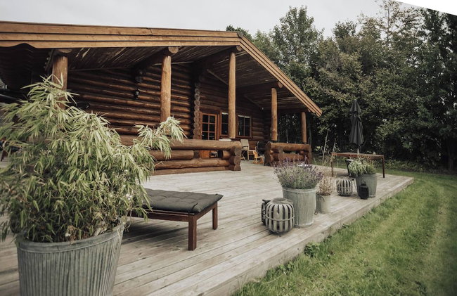 Fjordhygge, Cozy Log Retreat Near Sea & Forest - Sauna & Outdoor Living - Foto 34