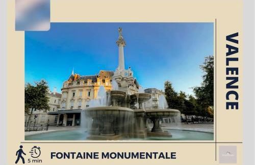 Terrasse privée - Centre Valence - Gare 5 min - Wifi rapide - Foto 25