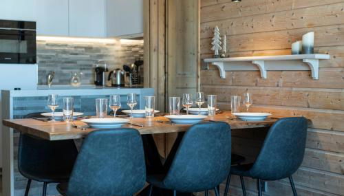 Appt rénové, 6 personnes Arc 1950 vue exceptionnelle MontBlanc, sauna, hammam, piscine int et ext - Foto 4