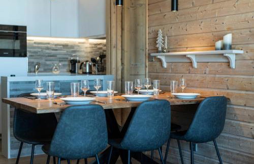 Appt rénové, 6 personnes Arc 1950 vue exceptionnelle MontBlanc, sauna, hammam, piscine int et ext - Photo 4