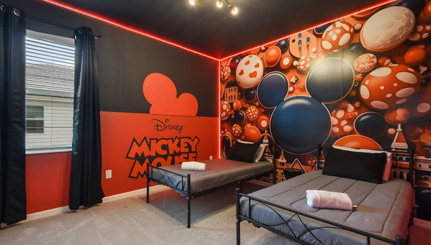 Veranda Palm Resort 12br Pool Spa Villa 2425 - Foto 5, Habitación