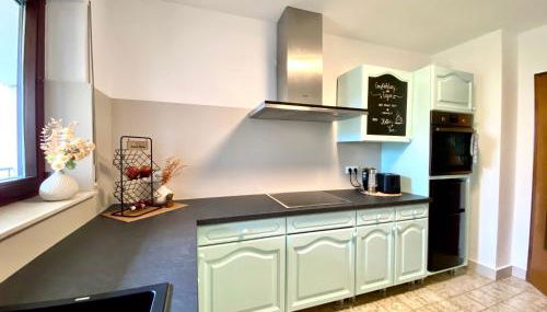 Ferienwohnung Karlstadt - Foto 4, stove, dishwasher