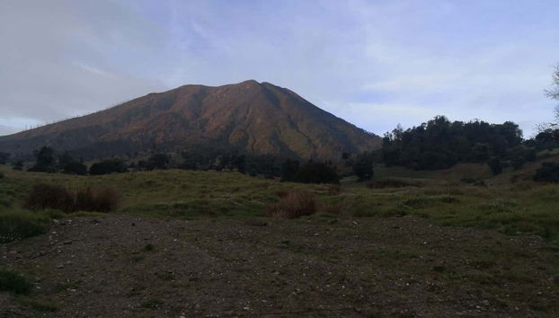 Vista del vulcano Irazú