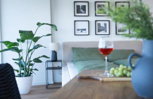 Helles Apartment mit tollem Blick über Augsburg - Foto 1