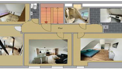 Ferienwohnung Bürgel Ebersbach Fils - Foto 2