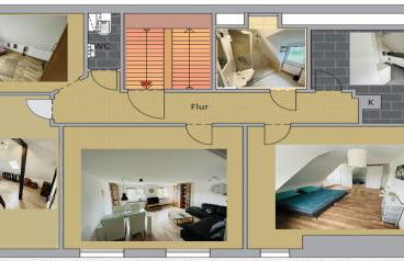 Ferienwohnung Bürgel Ebersbach Fils - Foto 2