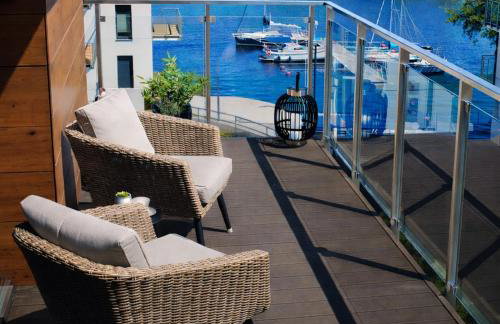 Marina Glamour - 3pok, widok na jezioro, klimatyzacja, parking podziemny, winda, Netflix - Foto 22