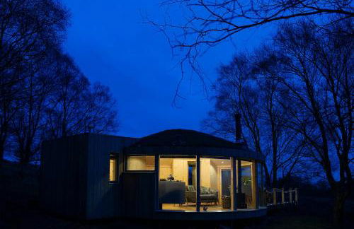 Craigmaddie Muir Roundhouse with Hot Tub Romantic, Luxury, Rural Stay for 2 Near Milngavie - Foto 14
