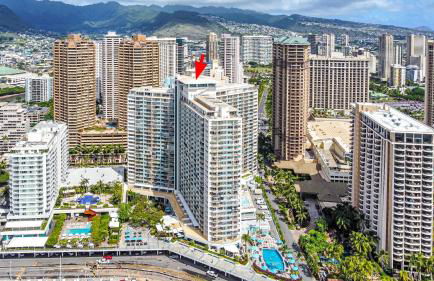 Waikiki City View at the Ilikai, Close to Beach - Foto 148