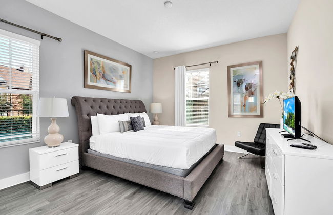 5 BR 6 BA Villa 5min Disneyworld Hot Tub BBQ - Foto 60