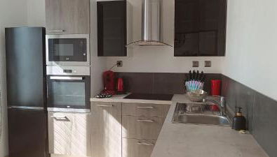 Chez MaLouNa - 15 min de la Baie de Somme - Foto 2, stove, dishwasher