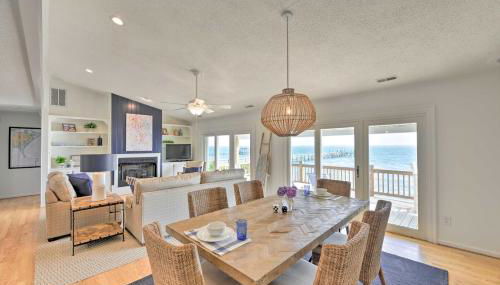 Waterfront Harkers Island Home Sunset View and Dock - Foto 1