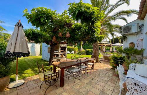 Villa provençale, Golfe Saint Tropez, Climatisée 12 pers, 4 suites, Piscine chauffée, Hammam, Spa, Billard, Pétanque, Wifi professionnel haut débit - Foto 23