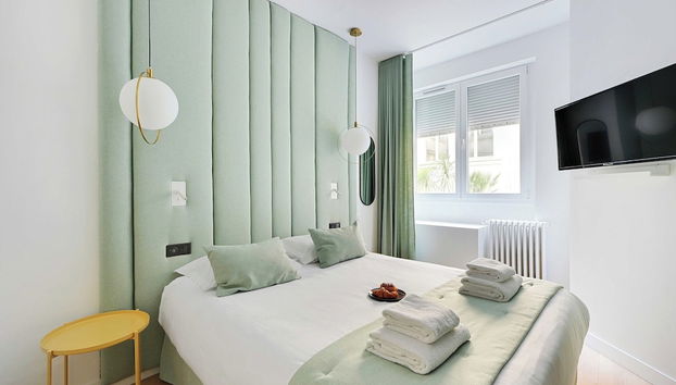 Charming Apartment in Marais With 1 Room - Foto 3, Habitación