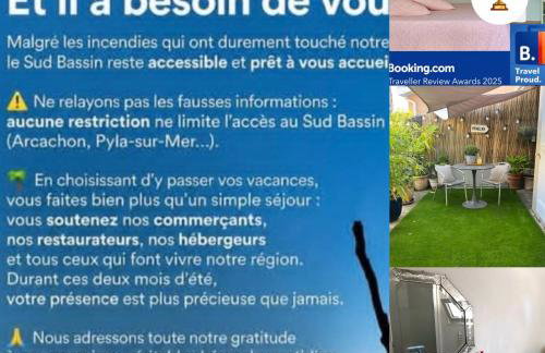 Maisonnette studio Arcachon 300m plage - Foto 3